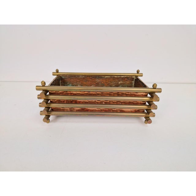Edwardian Sculptural Copper Planter, England, 1920 For Sale - Image 6 of 9