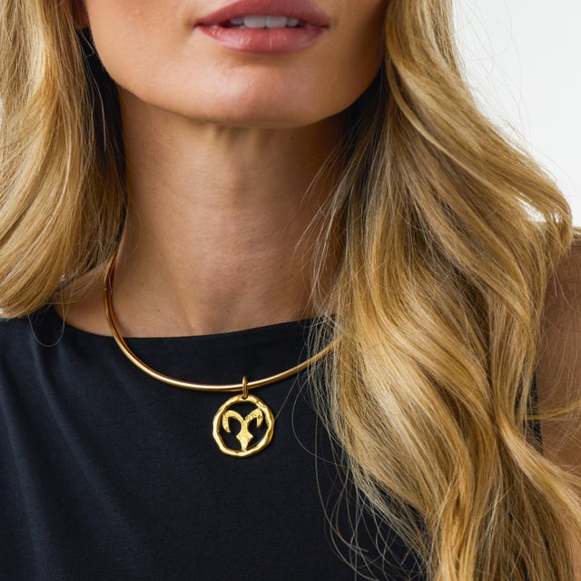 This exceptional French vintage zodiac choker necklace is a striking 1960’s jewel that brings together the craftsmanship...