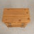 20th Century Danish Small Pine Chest of Three Drawers Nightstand For Sale - Image 4 of 14