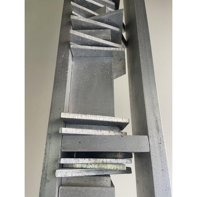 Gerard Koch, Study for La Fugue du Bugey, 1989, Steel & Wood For Sale - Image 4 of 7
