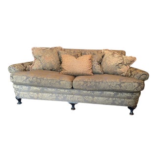 Vintage Green Ej Victor Carol Hicks Bolton Sofa For Sale
