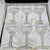 Vintage Hoya Crystal Japan Cut Crystal Wine Glasses – Set of 6 with Original Satin Case For Sale - Image 9 of 10