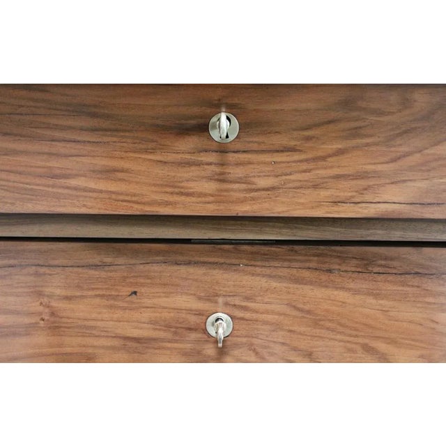 Small Solid Walnut Chest of Drawers, 1800s For Sale - Image 10 of 18