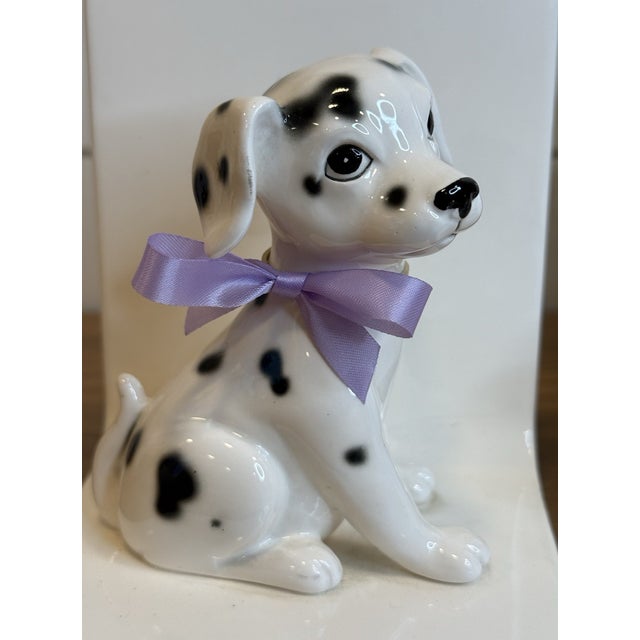 Otagiri Company Vintage MCM Otagiri Dalmatian Dog Ceramic Bookends -Set of 2 For Sale - Image 4 of 8