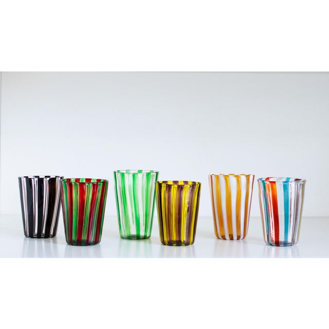 Ribes Collectable Glasses by Mariana Iskra, Set of 6 For Sale - Image 6 of 6