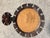 1960s Unique Vintage Leather Mirror For Sale - Image 5 of 5