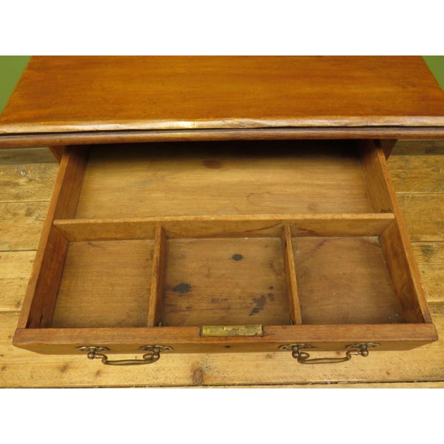 Trinity House Style Worktable with Inlaid Ship by H. Larsen, 1911 For Sale - Image 16 of 18