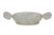 White Art Déco French Opaline Glass Fish Bowl by Vey, 1930s For Sale - Image 8 of 8