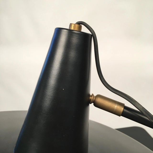 Large Mid-Century Modern Adjustable Articulated Desk Lamp For Sale - Image 3 of 7
