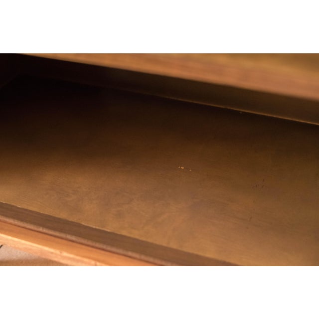 Mid Century California Modern Walnut Tambour Door Credenza by Milo Baughman For Sale - Image 14 of 18