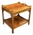 Italian Side Table in Burl For Sale