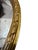 Gold Vintage Hollywood Regency Round Gold Ribbon Crest Wall Mirror 19.5 Inches For Sale - Image 8 of 8