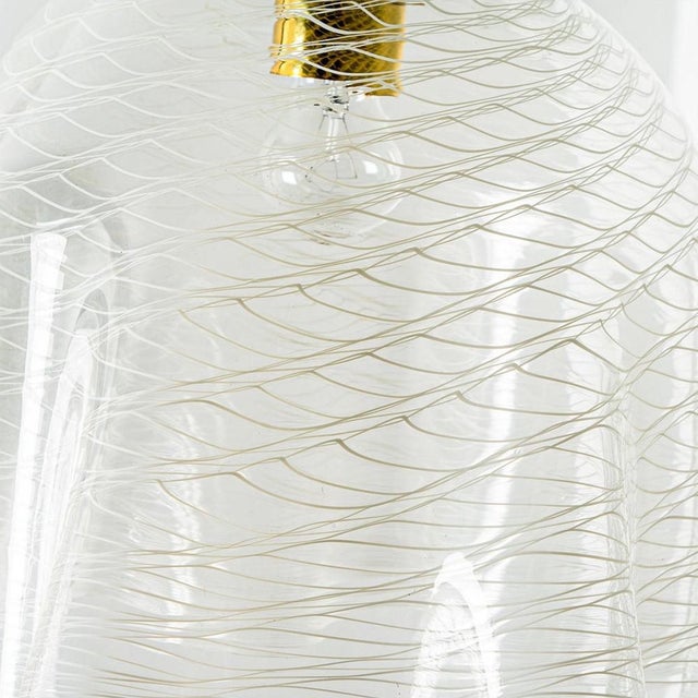 Fazzoletto Pendant attributed to J. T. Kalmar for Kalmar, 1970s For Sale - Image 6 of 18