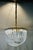 Metal Venini Trilobe Chandelier by Paolo Venini, 1980s For Sale - Image 7 of 10
