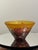 Glass Emile Gallé (France 1846-1904) Cameo Glass Magnolia Bowl, Acid-Etched and Wheel-Carved Amber and Burgundy Glass, Signed Galle C. 1900 For Sale - Image 7 of 11