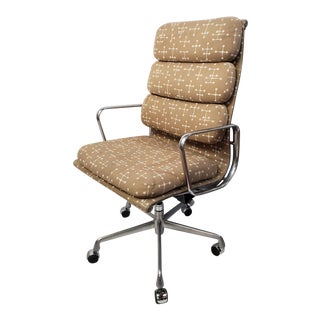 Herman Miller Eames Soft Pad Executive High Back Chair With Eames Fabric