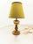 Onyx Table Lamp with Fabric Lampshade For Sale - Image 9 of 18