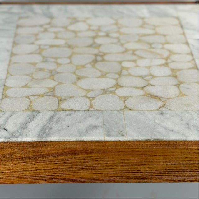 Mid-Century Coffee Table with Marble Top, 1960s For Sale - Image 6 of 18