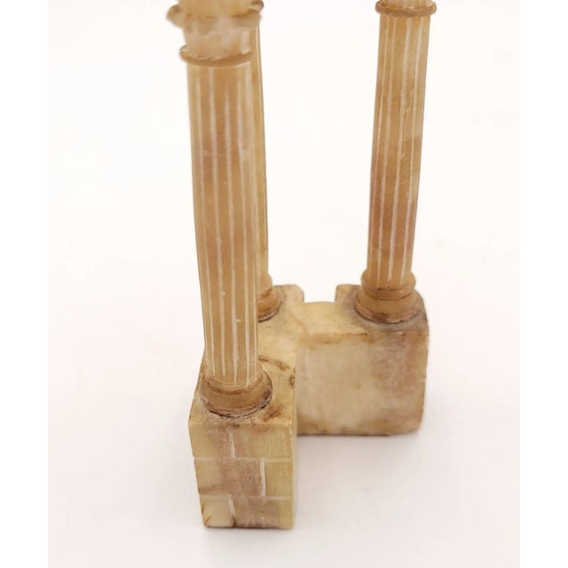 Stone Small 19th-Century Model of Columns at Roman Forum For Sale - Image 7 of 7