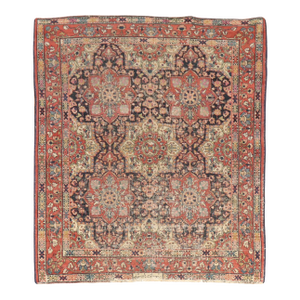 19th Century Worn Zabihi Collection Persian Rug