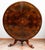 Antique Victorian Sail Table in Walnut Burl with Central Foot, England, Early 19th Century For Sale - Image 3 of 7