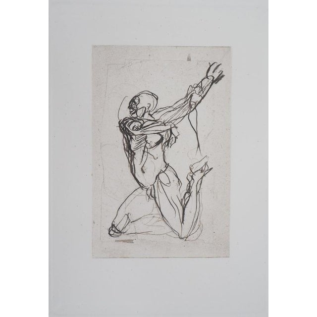 Auguste Rodin, Two plates, Shadows, Engraving For Sale - Image 8 of 9