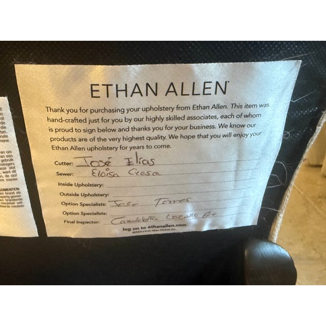 Ethan Allen Jayden Host Chairs For Sale - Image 9 of 9