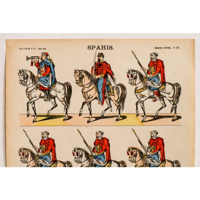 Date: 1880s-1890s Size: 11.5 x 15.5 inches Printer: Pellerin et cie. About this poster: Imagerie d'Épinal was a print...