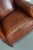 Vintage Dutch Cognac Colored Leather Club Chair For Sale - Image 4 of 17