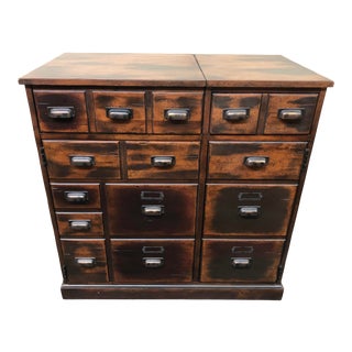 Pottery Barn Apothecary Bar Cabinet For Sale