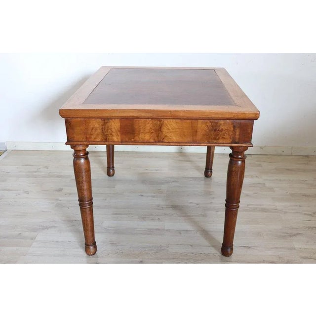 Antique Walnut Writing Desk, 1800s For Sale - Image 5 of 14