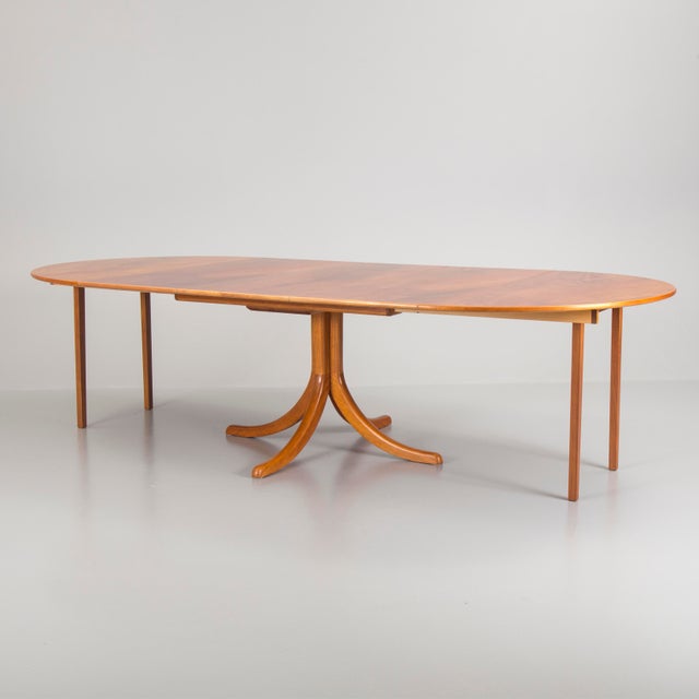 Svenskt Tenn Josef Frank Model 771 Dining Table for Firma Svenskt Tenn, With Three Leaves For Sale - Image 4 of 7
