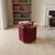 Mid-Century Modern Star-Shaped Sewing Ottoman in The Brook Velvet from Morris & Co., 1950s For Sale - Image 3 of 10