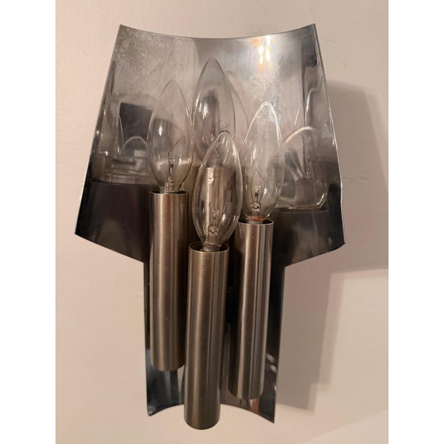 French 1960s Maison Charles Mid Century Wall Light For Sale - Image 13 of 16