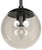 Noir NOIR Pluto Chandelier, Large, Black Iron For Sale - Image 4 of 5