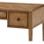 Italian NeoClassic Oak Parquetry Desk - Natural For Sale - Image 4 of 6