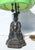 Chinese Ming Bronze Ancestor Figure Mounted as Lamp For Sale - Image 4 of 9