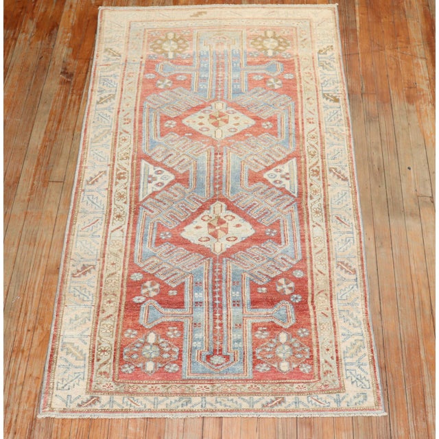 Red 1930s Persian Malayer Rug - 4' x 6'10" For Sale - Image 8 of 18