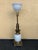 1950s Ostrich Egg and Vintage Brass Table Lamp Stiffel Style For Sale In West Palm - Image 6 of 8