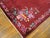 Early 20th Century 1920s Ruby Red Floral Antique Chinese Art Deco Rug 8' 8" X 11' 6" Handknotted Wool Carpet For Sale - Image 5 of 6