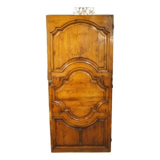 19th Century French Carved Pine Interior Door From Marseille For Sale