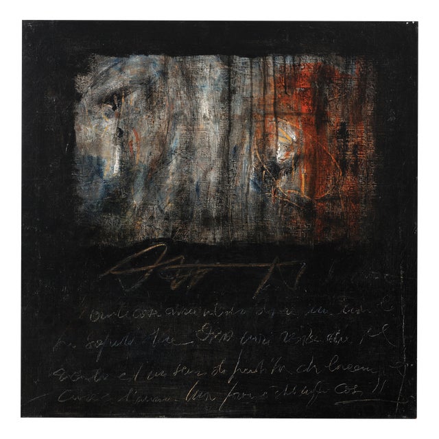Massimo D'orta, the Great Winter MD 55, 2008, Mixed Media on Canvas For Sale