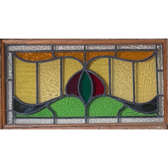 Victorian English Stained Glass Door For Sale - Image 3 of 3