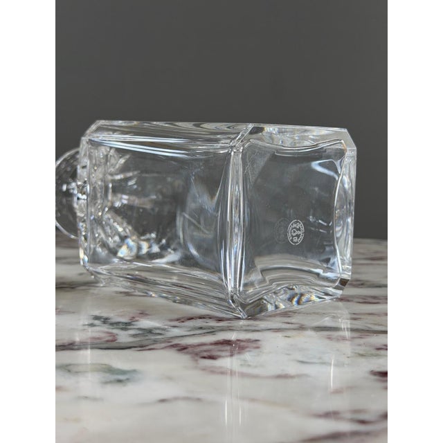 20th Century Crystal Carafes from Baccarat, Set of 2 For Sale - Image 9 of 10