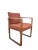 Mid 20th Century Mid Century Wood Frame Occasional Armchair For Sale - Image 10 of 10