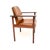 Mid-Century Modern Vintage Leather Armchair by Sven Ivar Dysthe for Dokka, 1960s For Sale - Image 3 of 11
