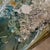 Abstract Blue and Gold Fluid Art Painting Crushed Glass Modern Wall Art For Sale - Image 11 of 12