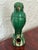 Green Antique Chinese Green Glazed Pottery Roof Tile Parrot For Sale - Image 8 of 10