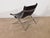 Leather Scissor Chair by Antonio Citterio for Flexform Italia, Circa 1980s For Sale - Image 16 of 18