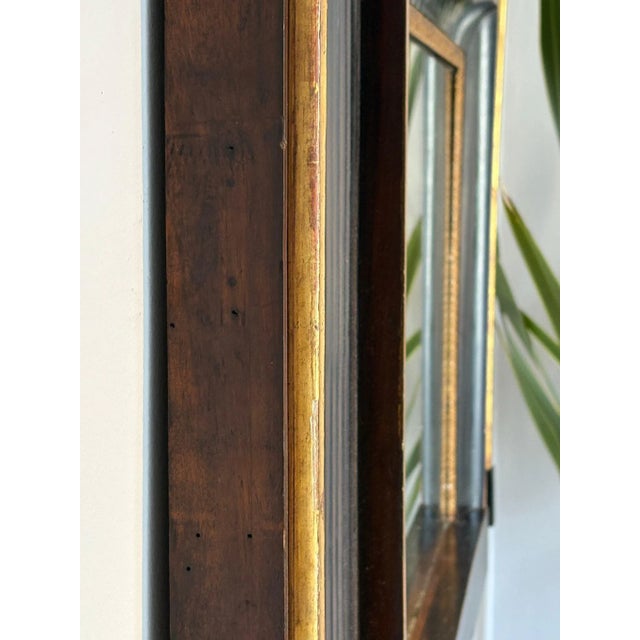 Wood Early 19th Century Empire Mirror, Italy For Sale - Image 7 of 18